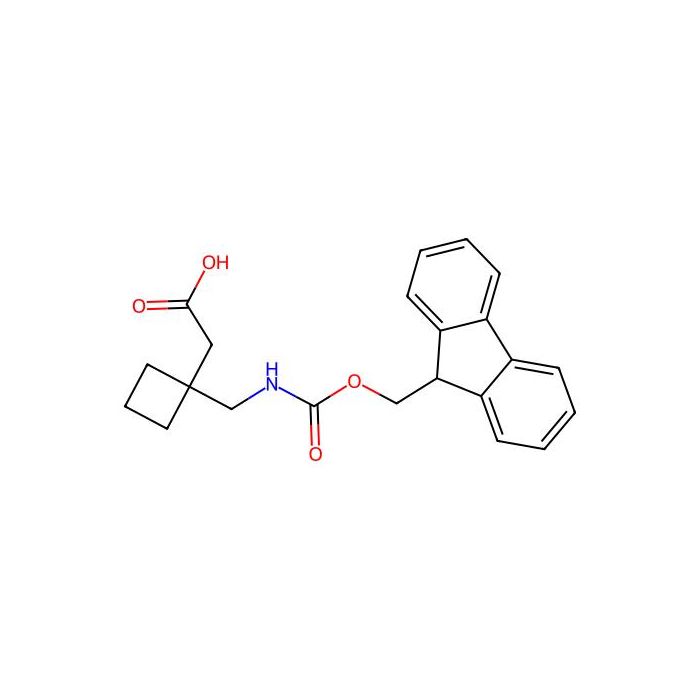 2-[1-[(9H-fluoren-9-ylmethoxycarbonylamino)methyl]cyclobutyl]acetic acid