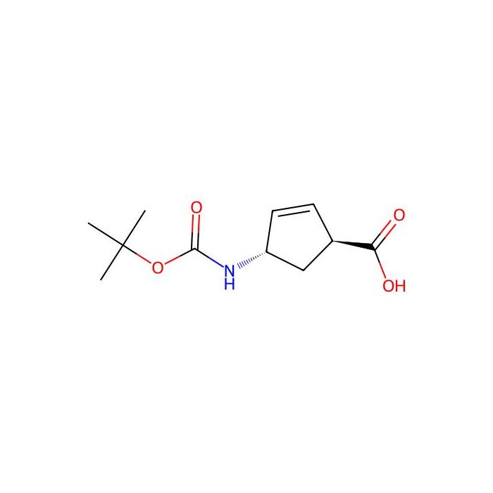 (1S,4S)-4-{[(tert-butoxy)carbonyl]amino}cyclopent-2-ene-1-carboxylic acid