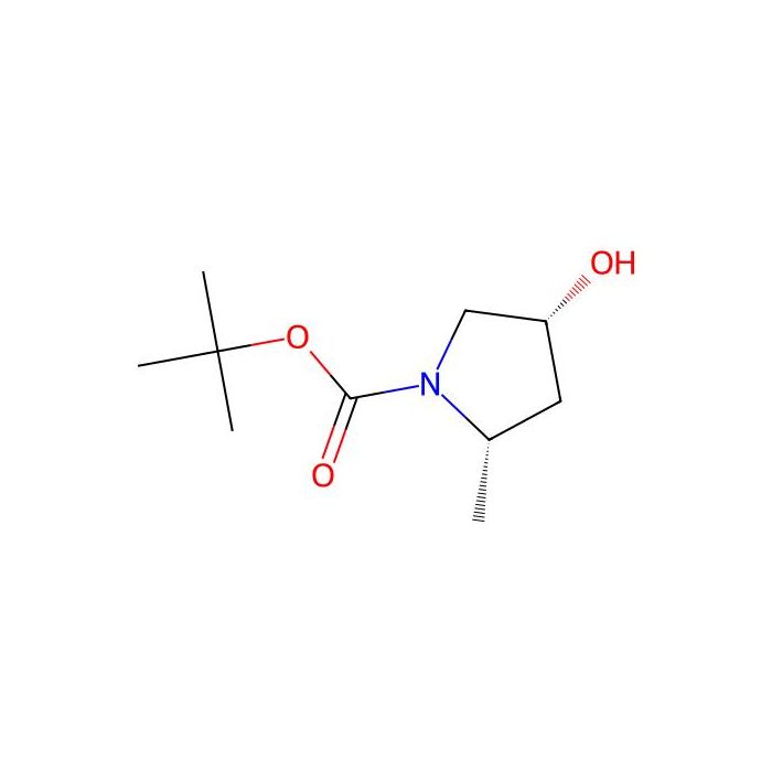 rel-(2S，4R)-4-羟基-2-甲基吡咯烷-1-羧酸叔丁酯