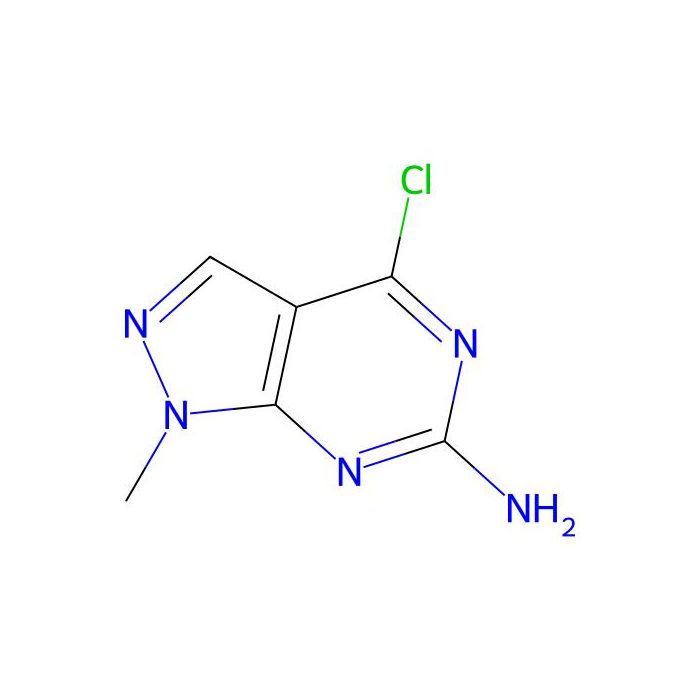 4-chloro-1-methyl-1H-pyrazolo[3，4-d]pyrimidin-6-amine
