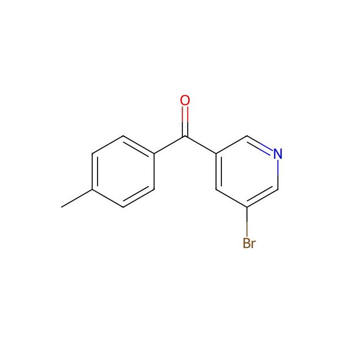 (5-溴-3-吡啶基)(4-甲基苯基)甲酮)