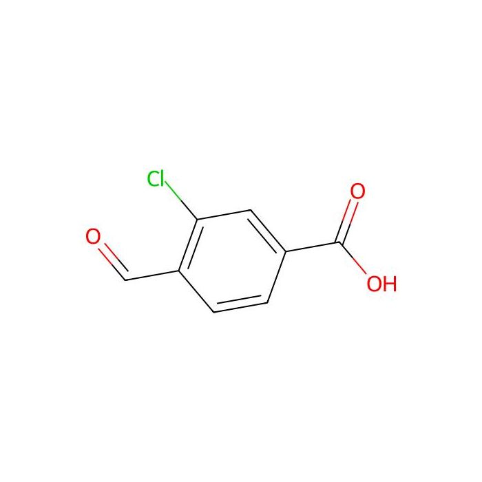 3-氯-4-甲酰基苯甲酸