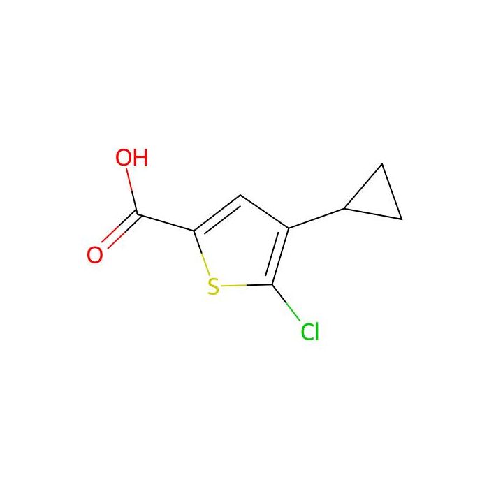 5-氯-4-环丙基噻吩-2-羧酸