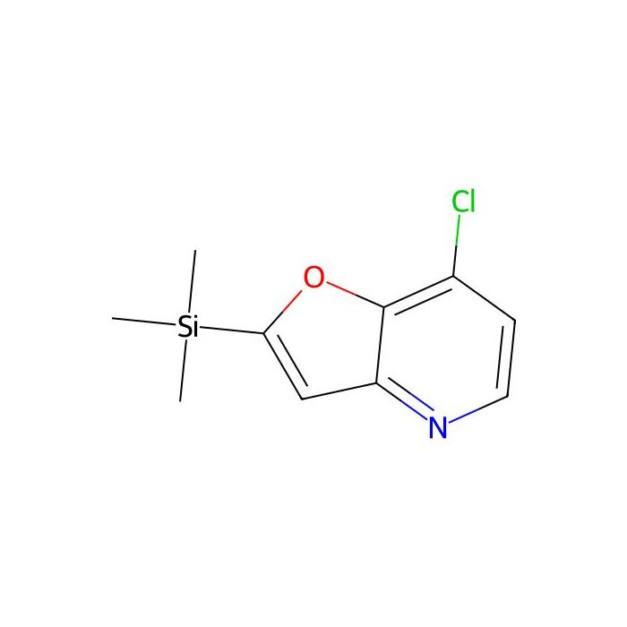 2-(三甲基硅基)-7-氯呋喃并[3，2-b]吡啶