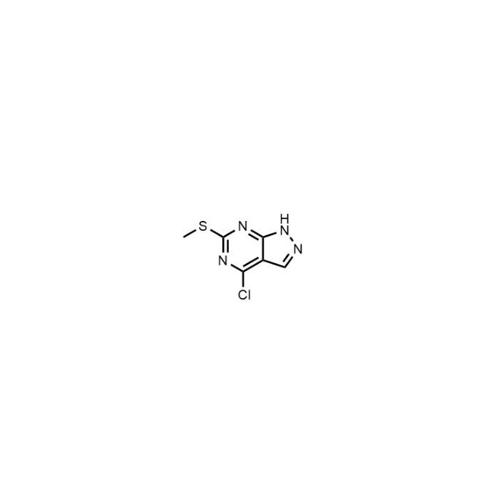 4-氯-6-(甲硫基)-1H-吡唑并[3,4-d]嘧啶