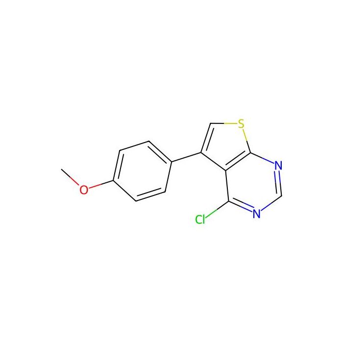 4-氯-5-(4-甲氧基苯基)噻吩并[2,3-d]嘧啶