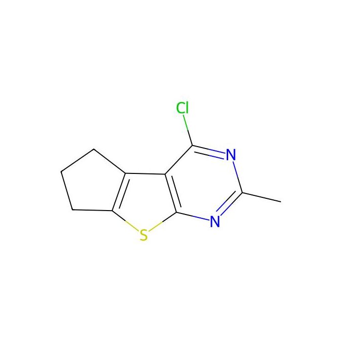 4-氯-2-甲基-6，7-二氢-5H-环戊二烯并[4，5]噻吩并[2，3-d]嘧啶