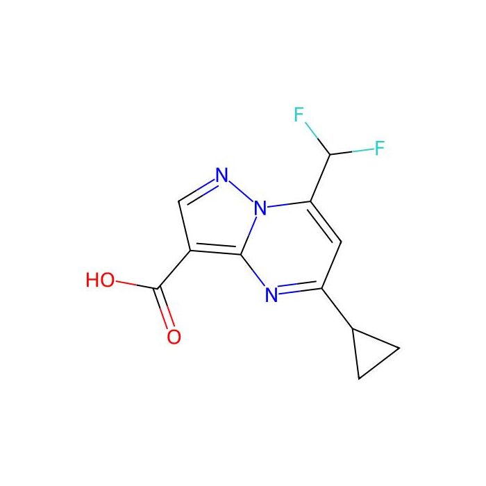 5-环丙基-7-(二氟甲基)吡唑并[1，5-a]嘧啶-3-羧酸