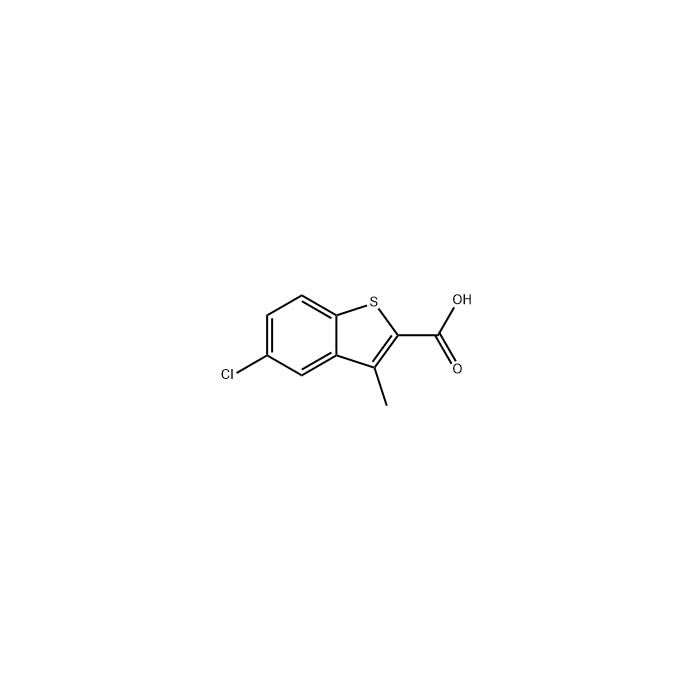 5-氯-3-甲基-1-苯并噻吩-2-甲酸