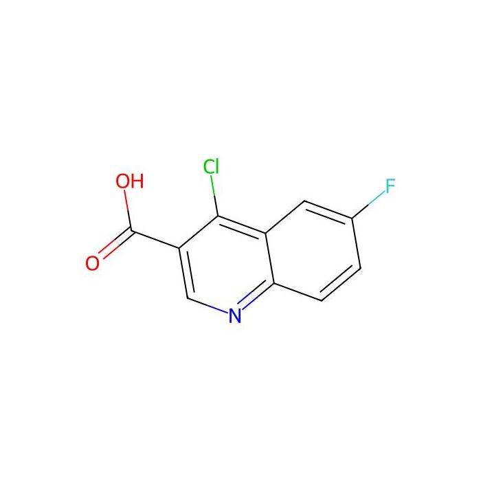 4-氯-6-氟喹啉-3-羧酸