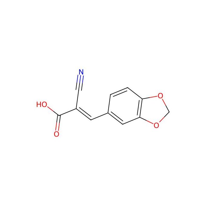 3-(1，3-benzodioxol-5-yl)-2-cyanoacrylic acid