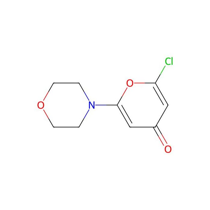 2-氯-6-吗啉代-4H-吡喃-4-酮