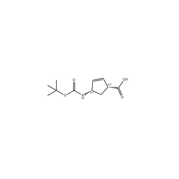 顺-4-((叔丁氧羰基)氨基)环戊-2-烯羧酸