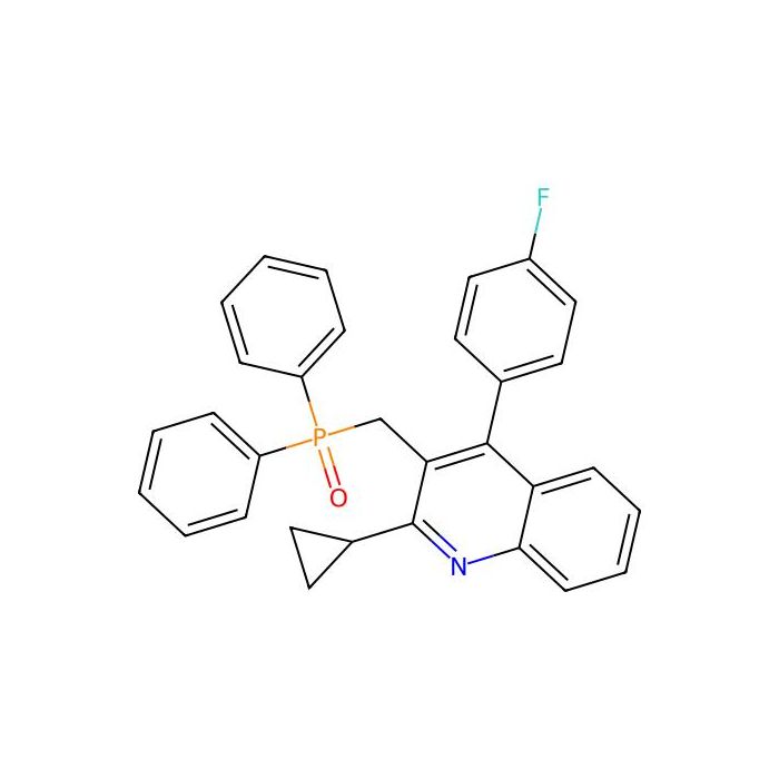 2-环丙基-4-(4-氟苯基)-3-喹啉甲基二苯基氧膦
