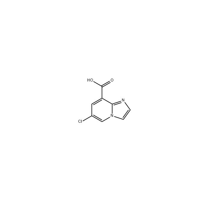 6-氯咪唑并[1,2-a]吡啶-8-羧酸 