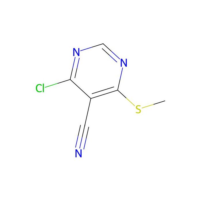 4-氯-6-(甲硫基)嘧啶-5-甲腈