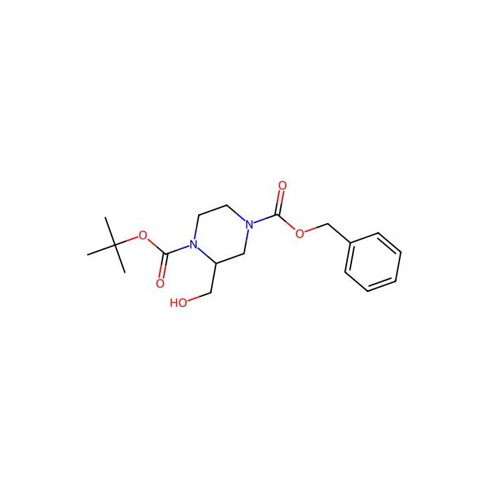 4-Cbz-1-Boc 2-(hydroxyMethyl)piperazine