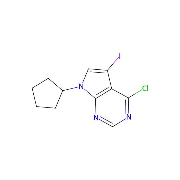 4-氯-7-环戊基-5-碘吡咯并[2,3-d]嘧啶