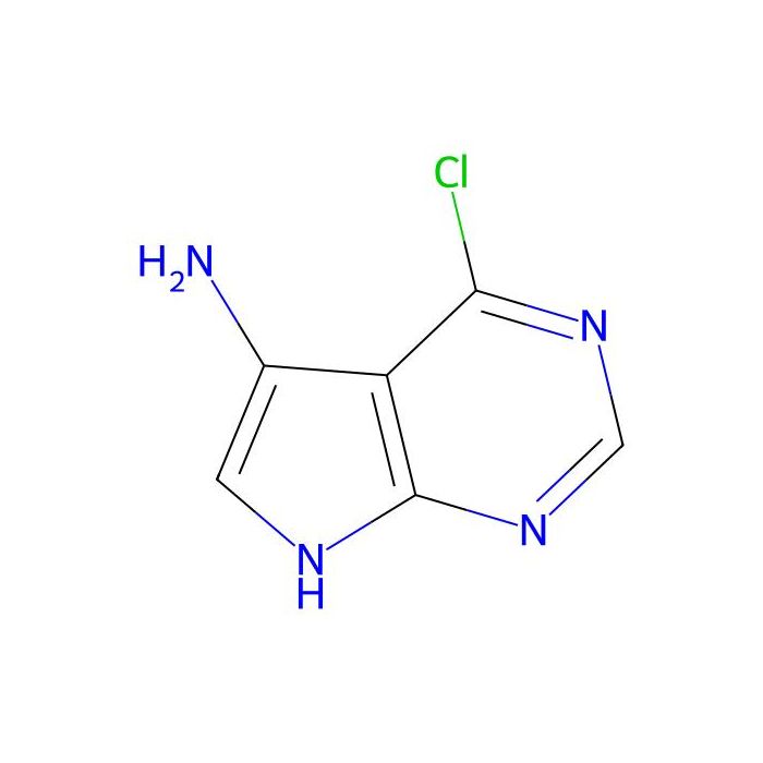 4-氯-7H-吡咯并[2，3-d]嘧啶-5-胺