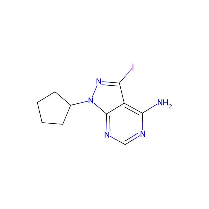 1-环戊基-3-碘-1H-吡唑并[3，4-d]嘧啶-4-胺