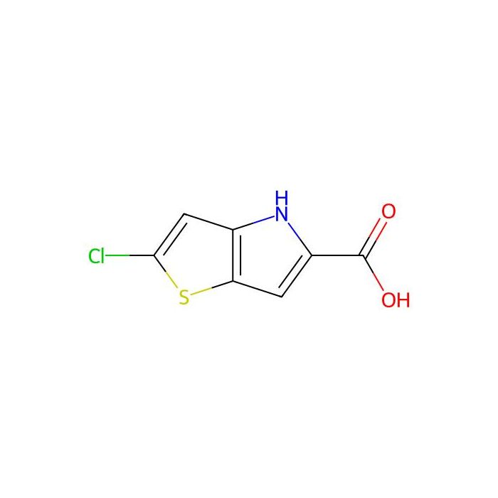2-氯-4H-噻吩并[3，2-b]吡咯-5-羧酸