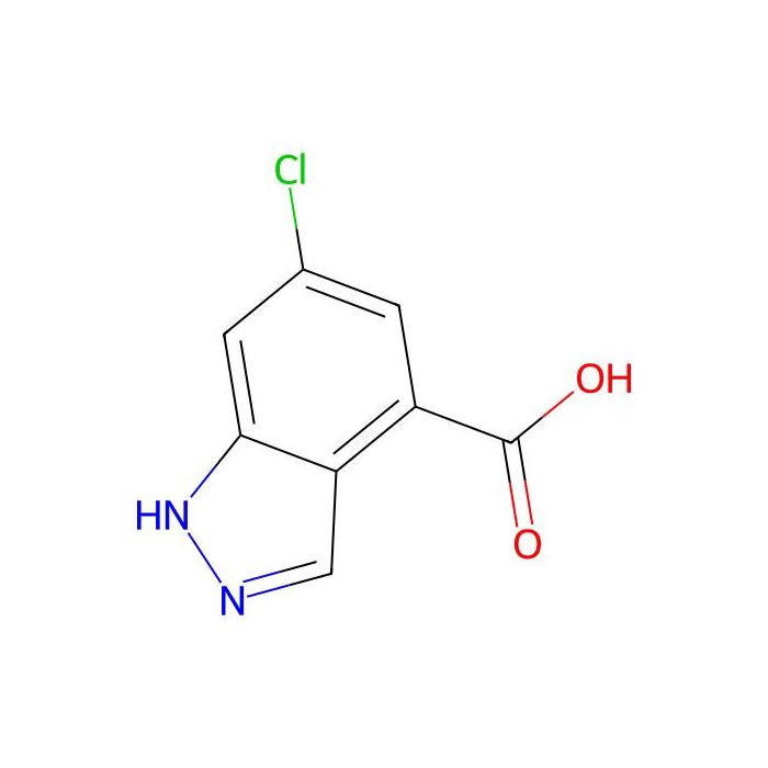 6-氯-1H-吲唑-4-羧酸