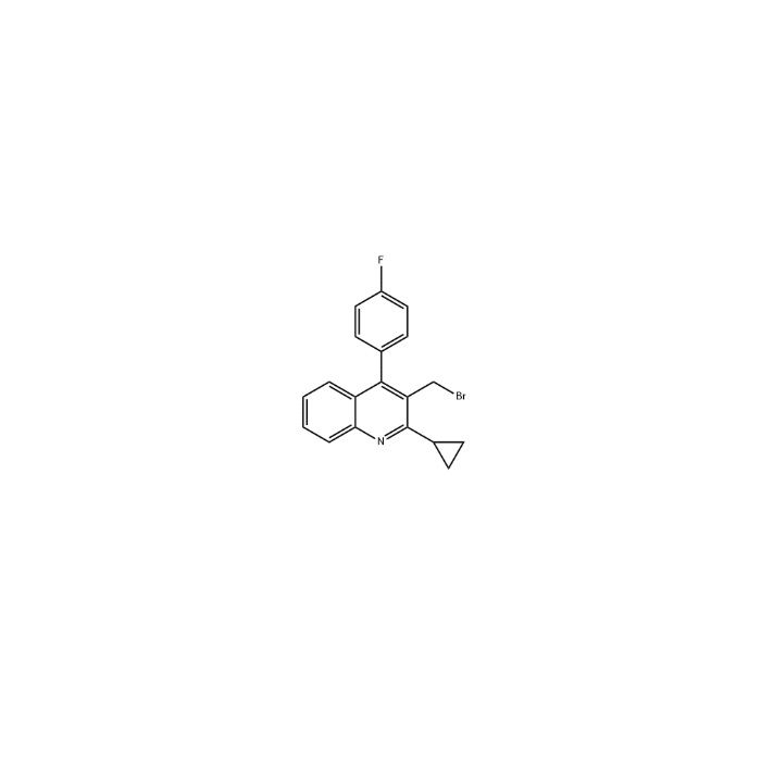 3-(溴甲基)-2-环丙基-4-(4-氟苯基)喹啉