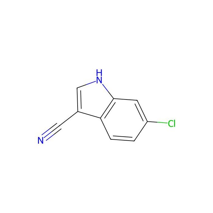 6-氯-1H-吲哚-3-甲腈 