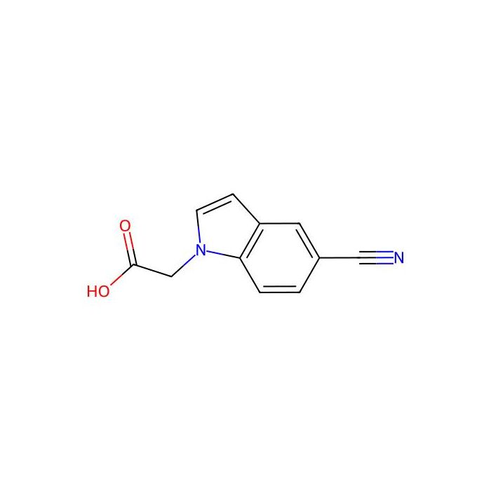 5-氰基吲哚-1-乙酸