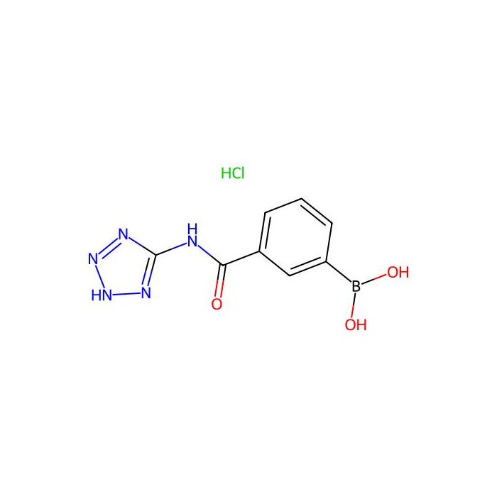 3-(1H-四唑-5-基-氨甲酰基)苯基硼酸盐酸盐