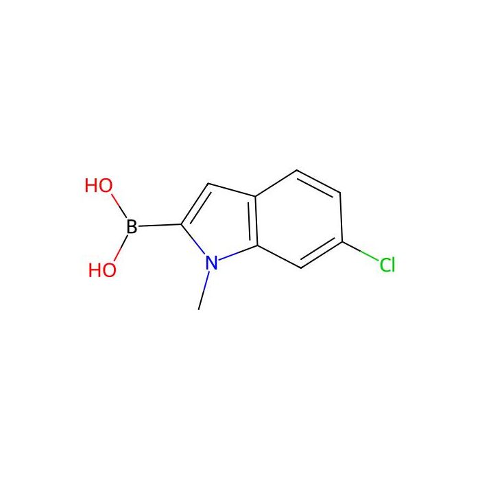 (6-氯-1-甲基-1H-吲哚-2-基)硼酸(含不等量酸酐)