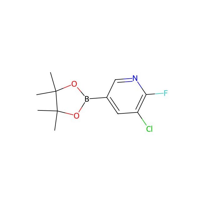 3-氯-2-氟-5-(4，4，5，5-四甲基-1，3，2-二氧杂环戊硼烷-2-基)吡啶