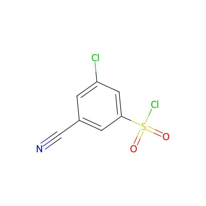 3-氯-5-氰基苯-1-磺酰氯