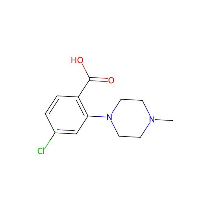 2-(4-甲基-1-哌嗪基)-4-氯苯甲酸