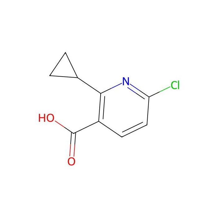 6-氯-2-环丙基烟酸