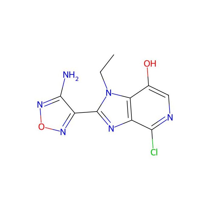 2-(4-氨基-1,2,5-噁二唑-3-基)-4-氯-1-乙基-1H-咪唑并[4,5-c]吡啶-7-醇