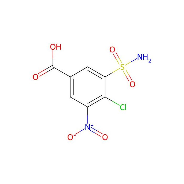 4-氯-3-硝基-5-氨磺酰基苯甲酸