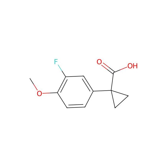 1-（3-氟-4-甲氧基苯基）环丙烷-1-羧酸