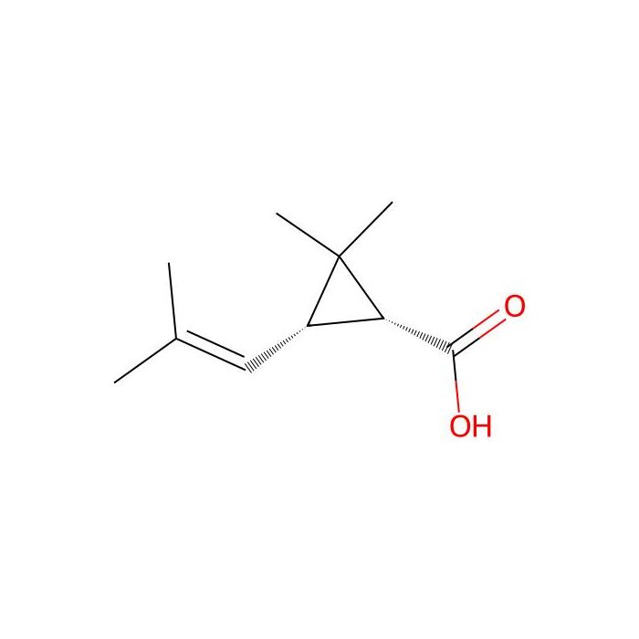 顺式-2，2-二甲基-3-(2-甲基丙-1-烯-1-基)环丙烷-1-羧酸