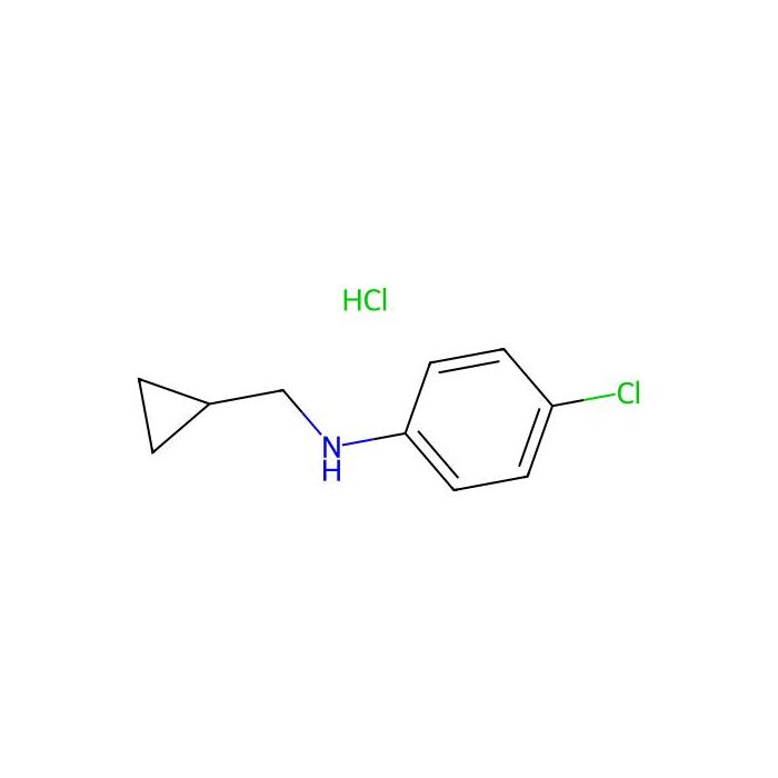 4-氯-N-(环丙基甲基)苯胺盐酸盐