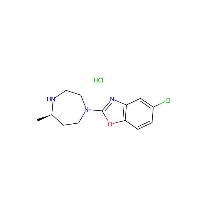 (R)-5-氯-2-(5-甲基-1，4-二氮杂环庚烷-1-基)苯并[d]恶唑盐酸盐