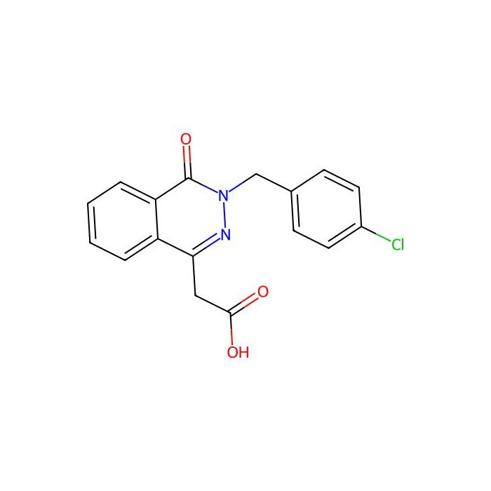 2-{3-[(4-Chlorophenyl)methyl]-4-oxo-3,4-dihydrophthalazin-1-yl}acetic acid