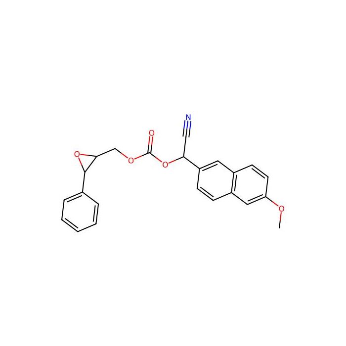 Cyano(6-methoxy-naphthalen-2-yl)methyl trans-[(3-phenyloxiran-2-yl)methyl] carbonate
