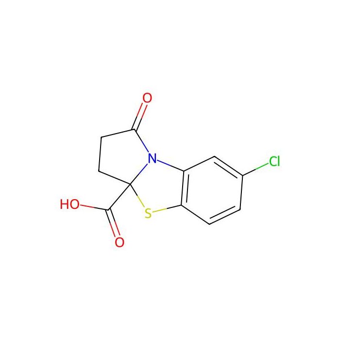 11-Chloro-3-oxo-7-thia-2-azatricyclo[6.4.0.0,2,6]dodeca-1(12),8,10-triene-6-carboxylic acid