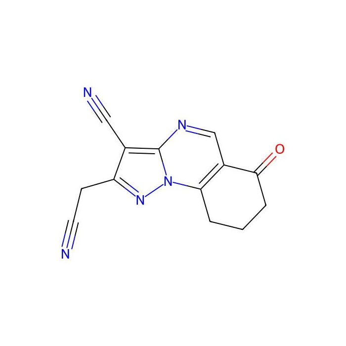 2-(Cyanomethyl)-6-oxo-6,7,8,9-tetrahydropyrazolo[1,5-a]quinazoline-3-carbonitrile