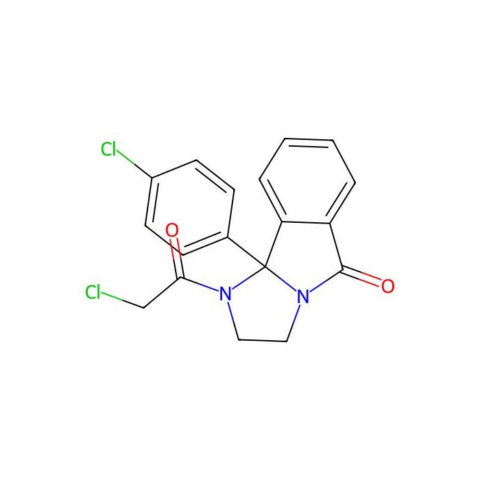 1-(2-chloroacetyl)-9b-(4-chlorophenyl)-1,2,3,9b-tetrahydro-5H-imidazo[2,1-a]isoindol-5-one