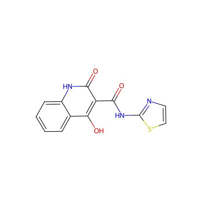 2,4-dihydroxy-N-(1,3-thiazol-2-yl)quinoline-3-carboxamide