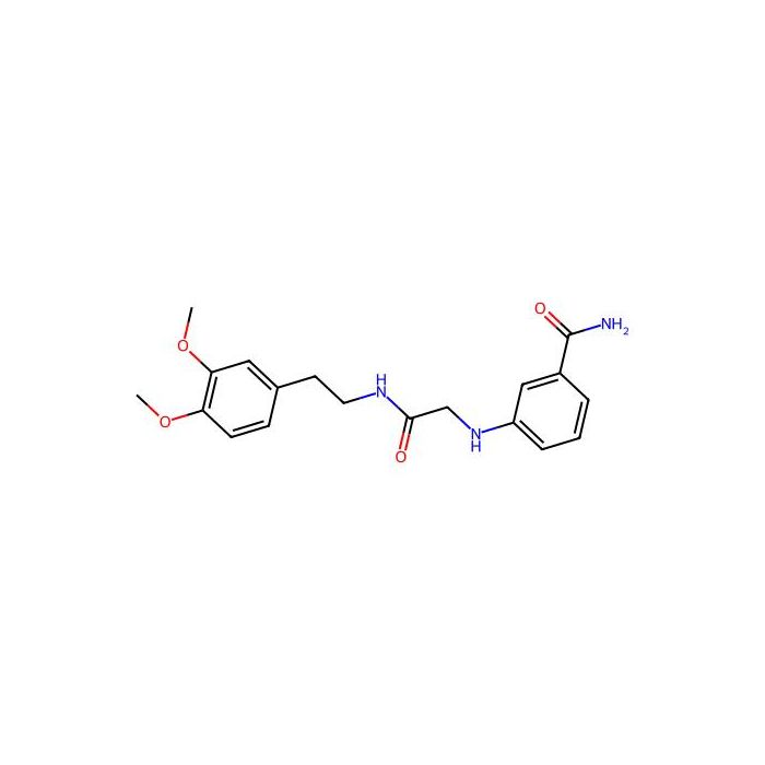 3-[[2-[2-(3,4-Dimethoxyphenyl)ethylamino]-2-oxoethyl]amino]benzamide