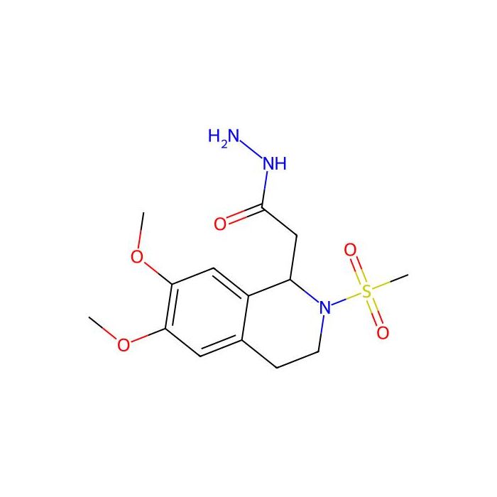 2-[6,7-Dimethoxy-2-(methylsulfonyl)-1,2,3,4-tetrahydroisoquinolin-1-yl]acetohydrazide