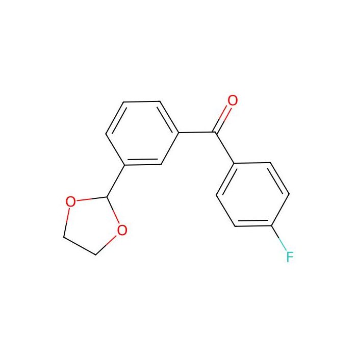 3-(1,3-Dioxolan-2-YL)-4'-fluorobenzophenone
